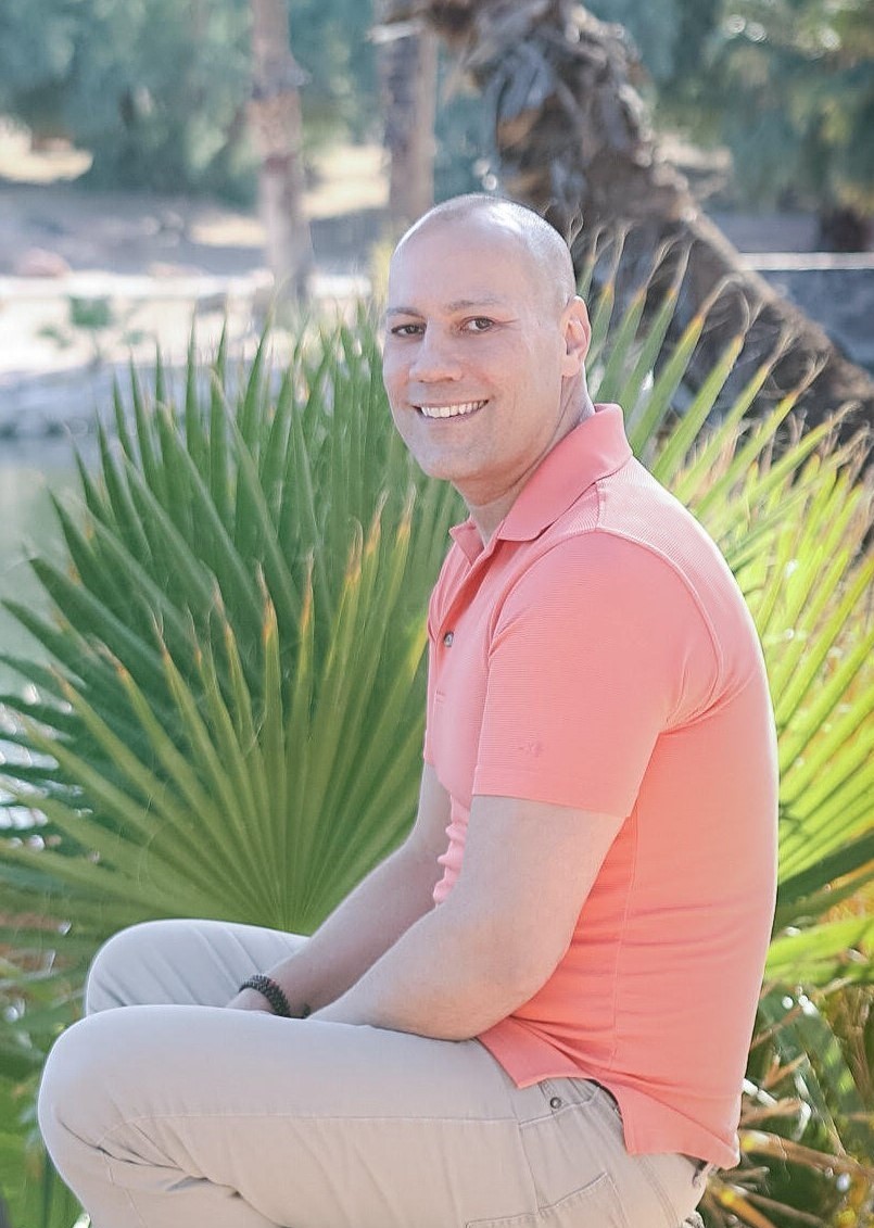 Photo of Gary Breuer Sitting Outside